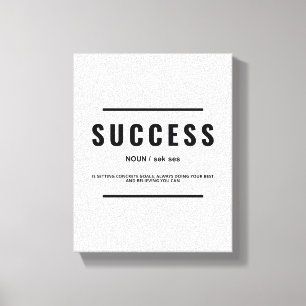 Succe Motiveringsoffert Canvastryck