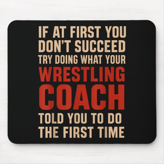 Succeed Try Doing What Your Wrestling Coach Told Y Musmatta (Framsidan)