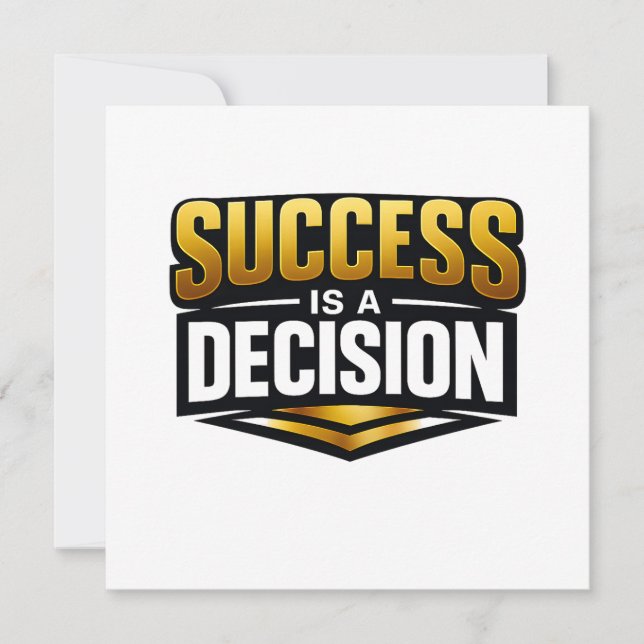 Success Gold Typography on Black (Framsida)