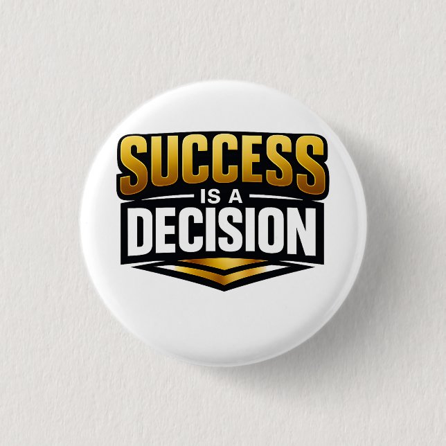 Success Gold Typography on Black Knapp (Framsida)