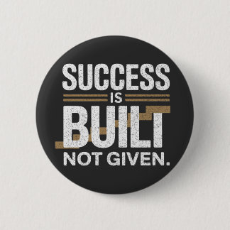 Success Is Built Not Given Motivational Quote Knapp