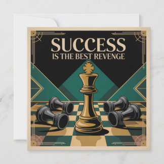 Success Is The Best Revenge Inbjudningar