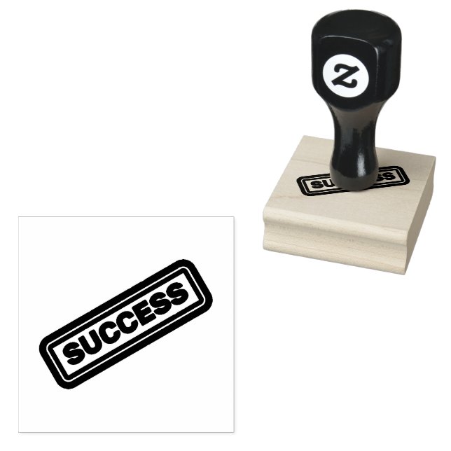 Success Logo Printed Emerald Ink Professional Use Stämpel (Stämplad)