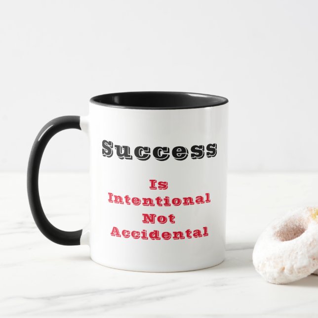 "Success" Mugg (Med munk)