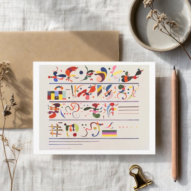Succession, Kandinsky  Vykort (Skapare uppladdad)