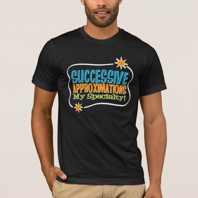 Successiva approximeringar t shirt (Framsida)