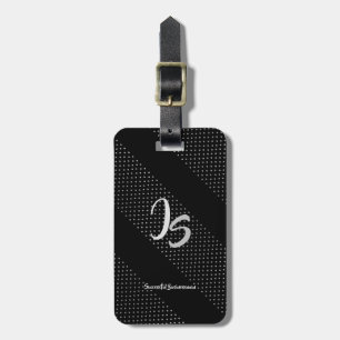 "Successman Business" Personal Silver Monogram Bagagebricka