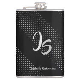 "Successman Business" Personal Silver Monogram Fickplunta