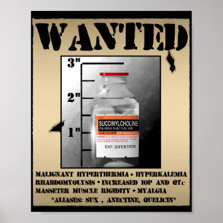 Succinylkolin mest önskad poster