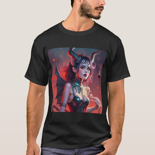Succubus Evil T Shirt (Framsida)