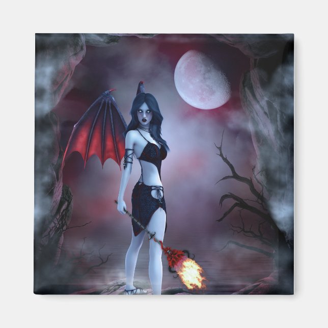Succubus Fantasy Magnet (Framsidan)