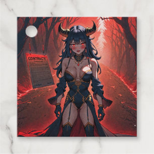 Succubus-kontakt vid vägskäl: Anime Lilin-demon Gåvor Etiketter