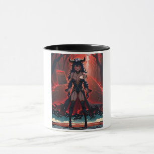 Succubus-kontakt vid vägskäl: Anime Lilin-demon Mugg