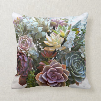 Succula Echeveria Bouquet Pillow Kudde