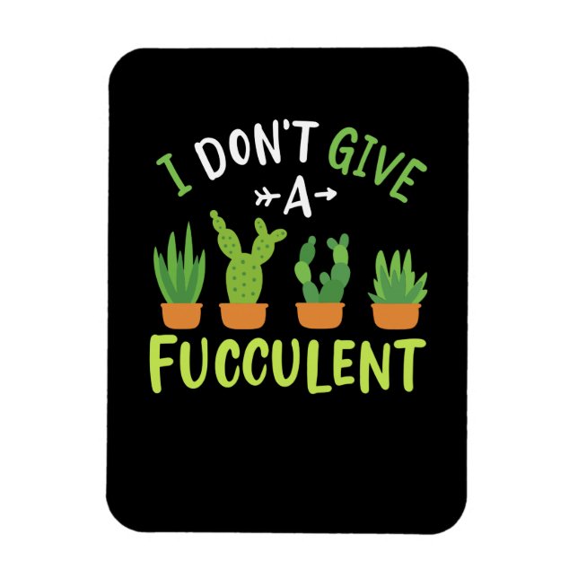 Succulants Plants Magnet (Vertikal)
