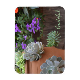 Succulent Älskare Gratitude Magnet
