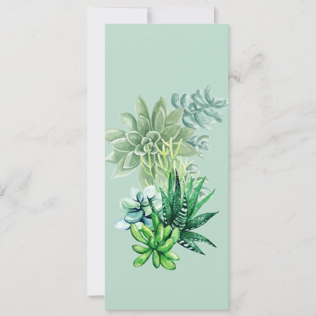 Succulent Bookmark (Framsida)