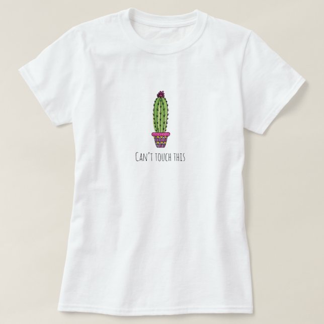 Succulent Cactus Roligt Women's Basic T-Shirt (Design framsida)