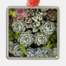 Succulent Garden 1 Julgransprydnad Metall