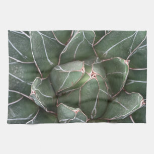 Succulent Plant Photo Tea Towel Kökshandduk