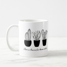 Succulent Quote Kaffemugg