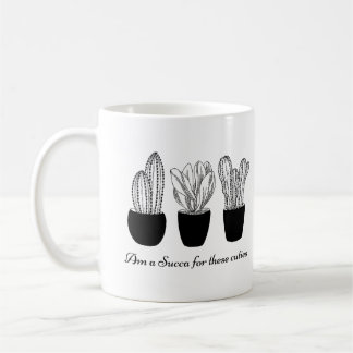 Succulent Quote Kaffemugg
