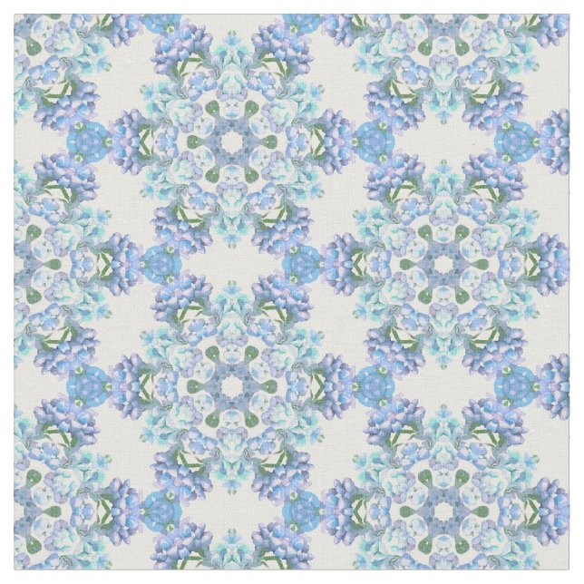 Succulent Snowflakes Tyg (Närbild)
