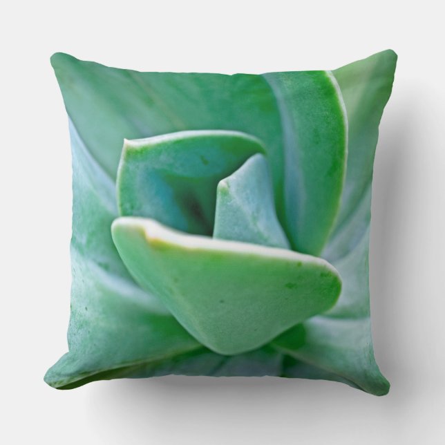 Succulent Swirl Kudde (Framsida)