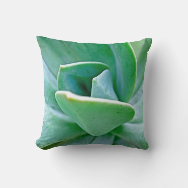 Succulent Swirl Kudde (Framsida)