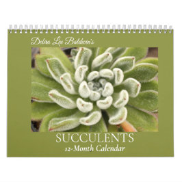 Succulents by Debra Lee Baldwin #4 Kalender