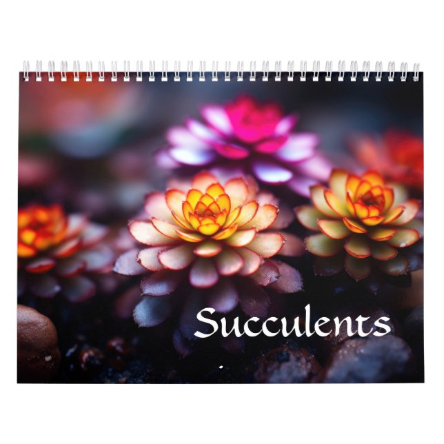 Succulents Calendar Kalender (Omslag)