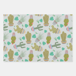 Succulents Gift Wrapping Paper
