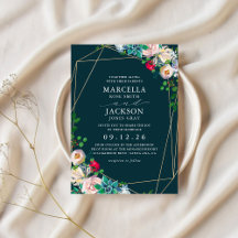 Succulents & Guld Chic Weddin