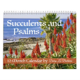 Succulents och Psalms 12- månaders kalender