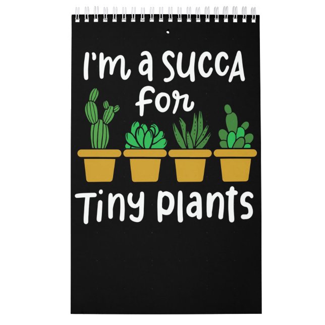 Succulents Tiny Plants Kalender (Omslag)