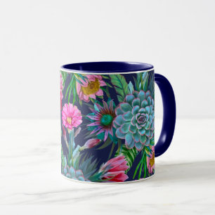 Succulents Tropical Garden Mugg