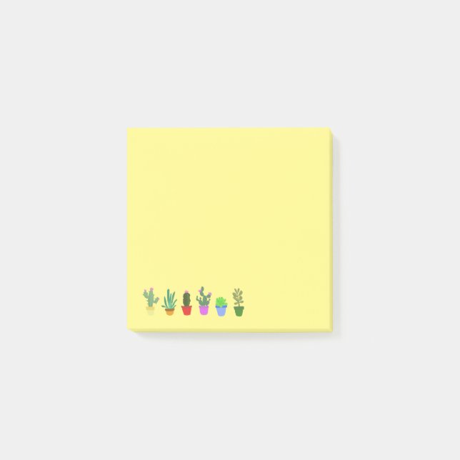 Succult & Cacti Post-it Notes (Framsida)