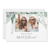 Succuly Greenery Photo Maid of honor Frieri