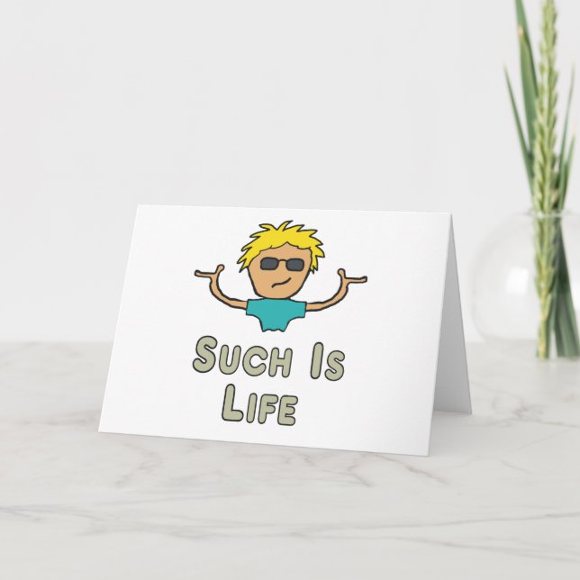 Such Is Life Kort (Framsida)
