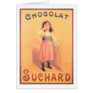 Suchard Chocolate - 1923 Hälsningskort