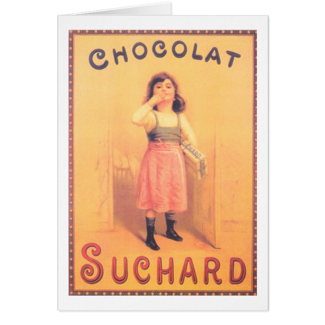 Suchard Chocolate - 1923 Hälsningskort (Framsidan)