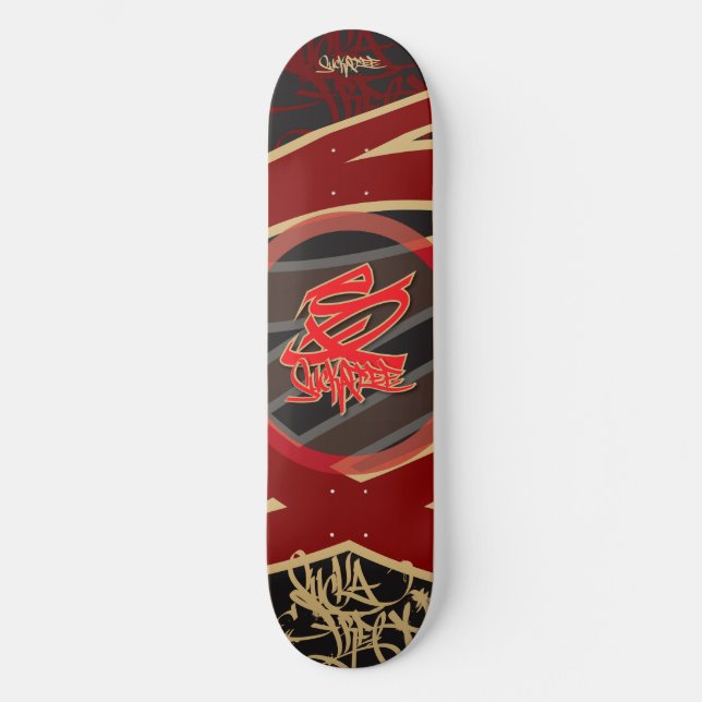 Suck A Free - 49 ers Färg Skateboard 1 (Framsida)