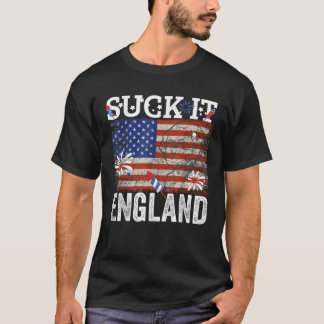 Suck It England, 4:e juli George Washingto T Shirt