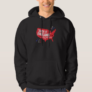 Suck It England 4:e juli George Washington 177 Hoodie