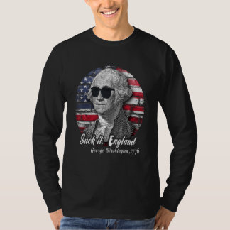 Suck It England   4th Of July George Washington 17 T Shirt