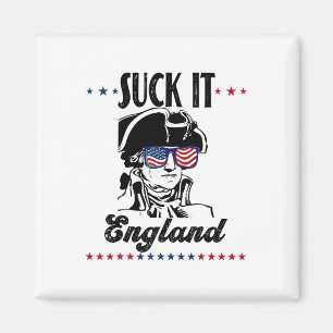 Suck It England Lung 4:e juli - George Tvättar Magnet