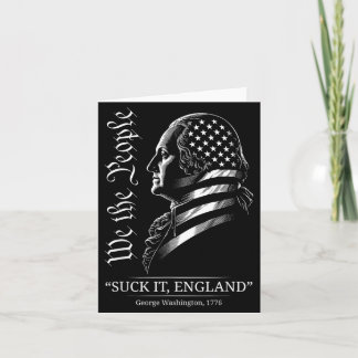 Suck It England Roligt 4 juli George Kort