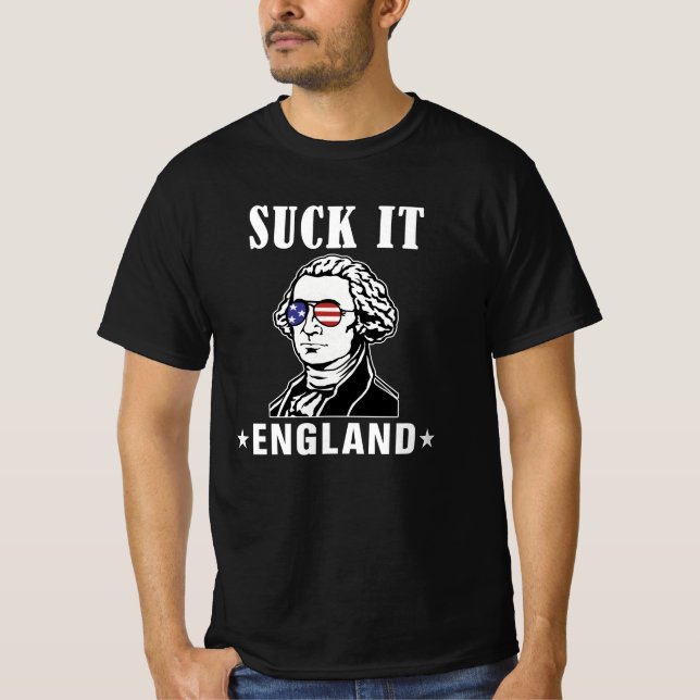 Suck It England T Shirt (Framsida)
