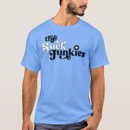 Suck Junkies Blue Tee