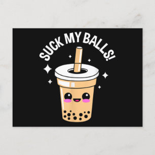 Suck min Bollar Boba Vykort